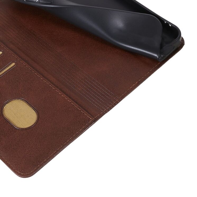 Чехол-книжка Deexe Wallet Case для Samsung Galaxy M35 (M356) - Brown: фото 4 из 7