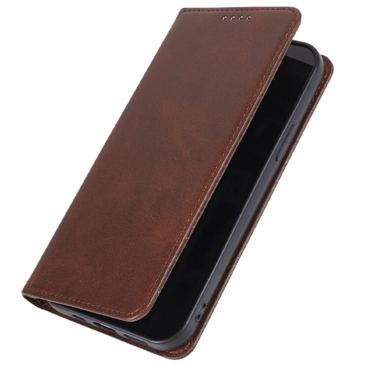 Чехол-книжка Deexe Wallet Case для Samsung Galaxy M35 (M356) - Brown: фото 5 из 7
