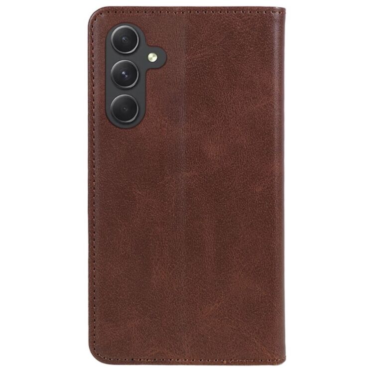 Чехол-книжка Deexe Wallet Case для Samsung Galaxy M35 (M356) - Brown: фото 7 из 7