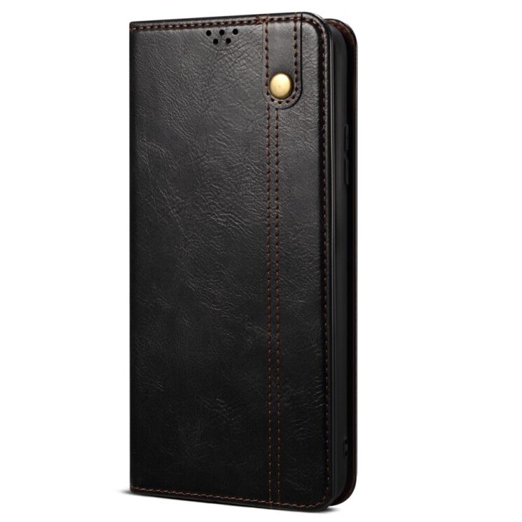 Чехол-книжка UniCase Leather Wallet для Google Pixel 6a - Black: фото 2 из 9