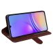 Чохол-книжка Deexe Wallet Style для Samsung Galaxy A05 (A055) - Brown (340418Z). Фото 3 з 6