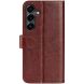 Чехол-книжка Deexe Wallet Style для Samsung Galaxy S25 FE (S731) - Brown (386921Z). Фото 3 из 8