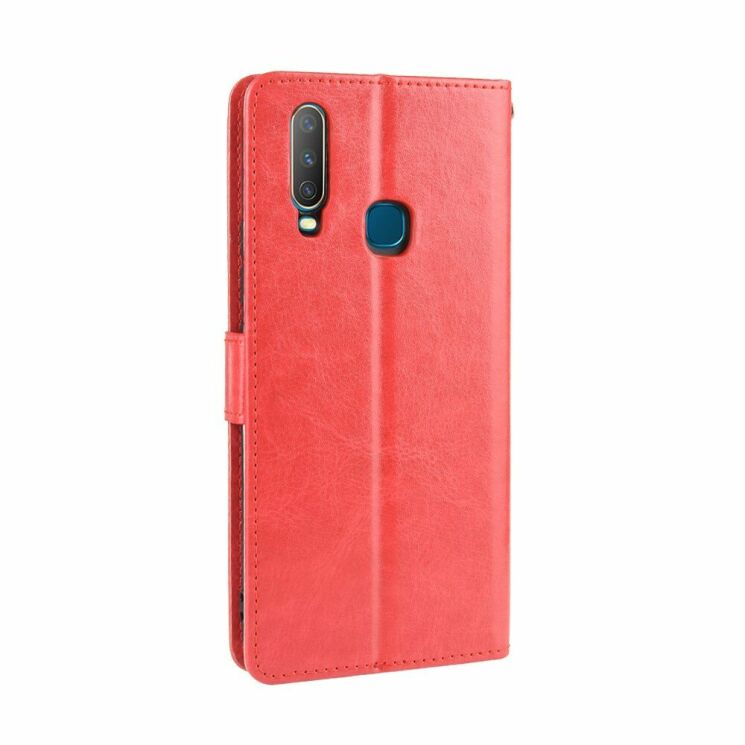 Чехол-книжка Deexe Wallet Style для VIVO Y17 / Y15 - Red: фото 6 из 7