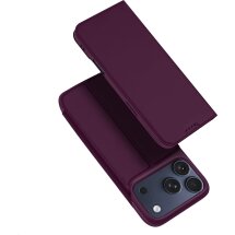 Чохол-книжка DUX DUCIS Skin Pro для iPhone 18 Pro - Dark Cherry: фото 1 з 9