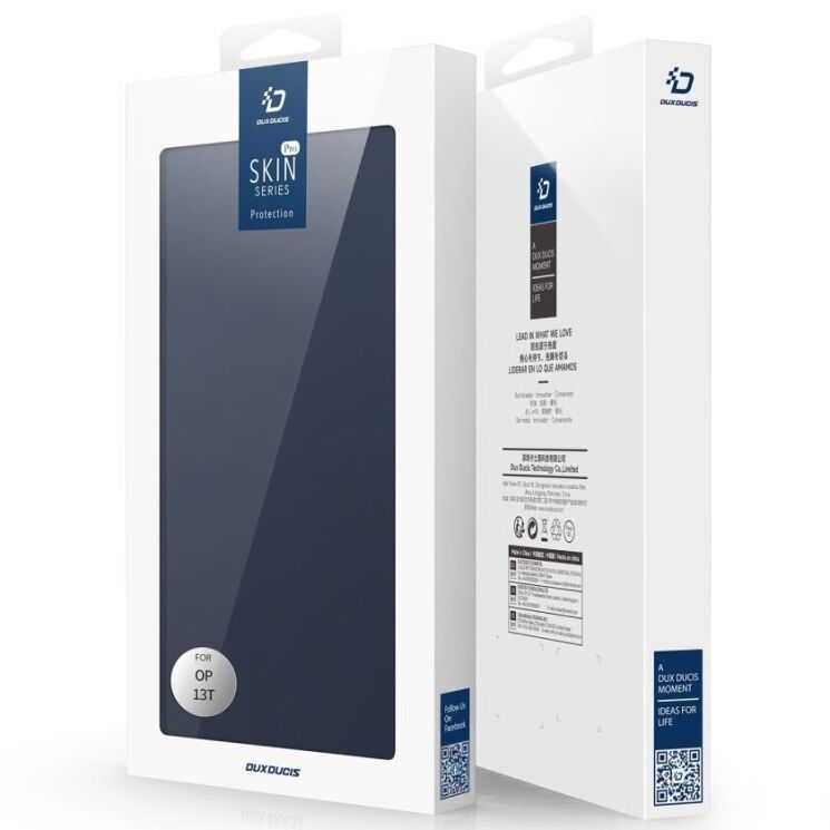 Чехол-книжка DUX DUCIS Skin Pro для OnePlus 13T - Blue: фото 10 из 11