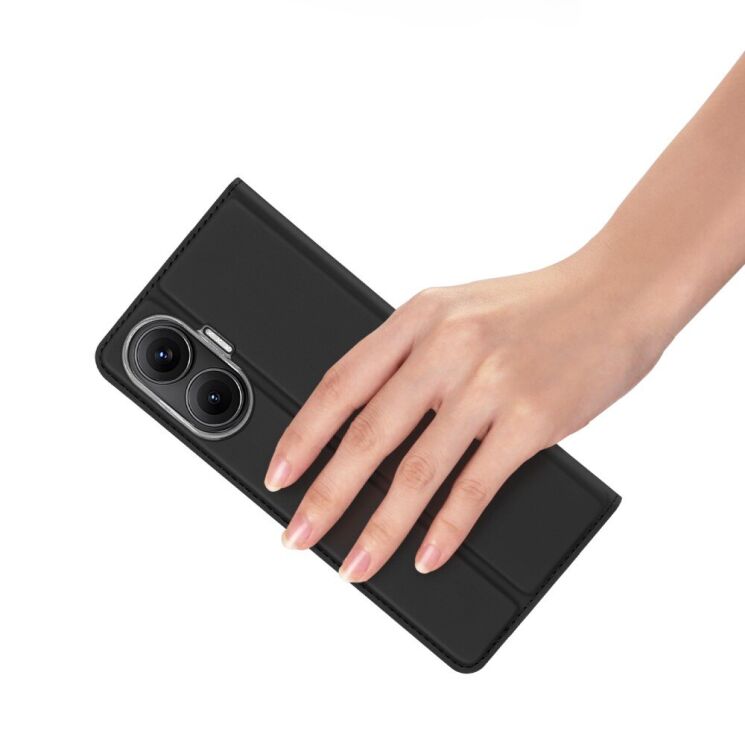 Чехол-книжка DUX DUCIS Skin Pro для Xiaomi Poco F7 - Blue: фото 8 из 11
