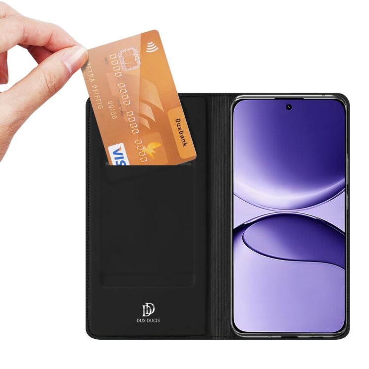 Чехол-книжка DUX DUCIS Skin Pro для Xiaomi Poco F7 - Blue: фото 6 из 11
