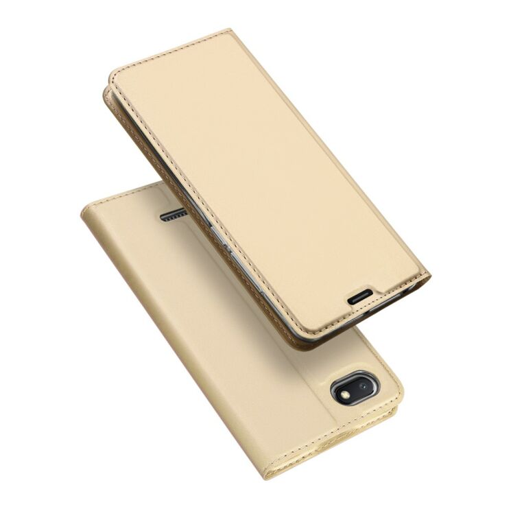 Чехол-книжка DUX DUCIS Skin Pro для Xiaomi Redmi 6A - Gold: фото 1 из 15