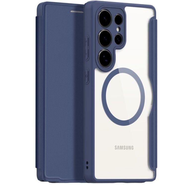 Чехол-книжка DUX DUCIS Skin X Pro Magnetic для Samsung Galaxy S25 Ultra (S938) - Blue: фото 1 из 12