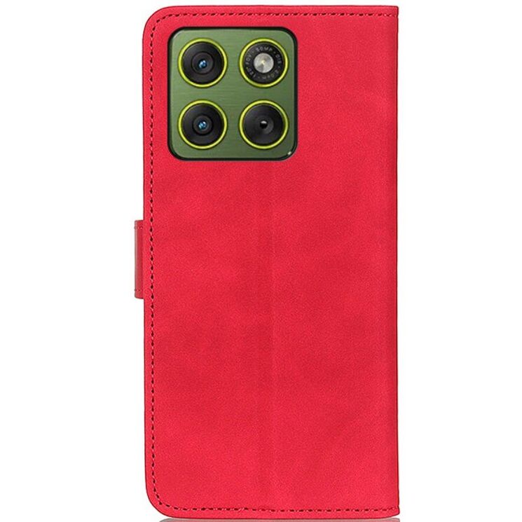 Чохол-книжка KHAZNEH Retro Wallet для Motorola Edge 70 - Red: фото 4 з 8