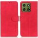 Чохол-книжка KHAZNEH Retro Wallet для Motorola Edge 70 - Red (402110R). Фото 1 з 8