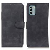 Чехол-книжка KHAZNEH Retro Wallet для Nokia G22 - Black: фото 1 из 9
