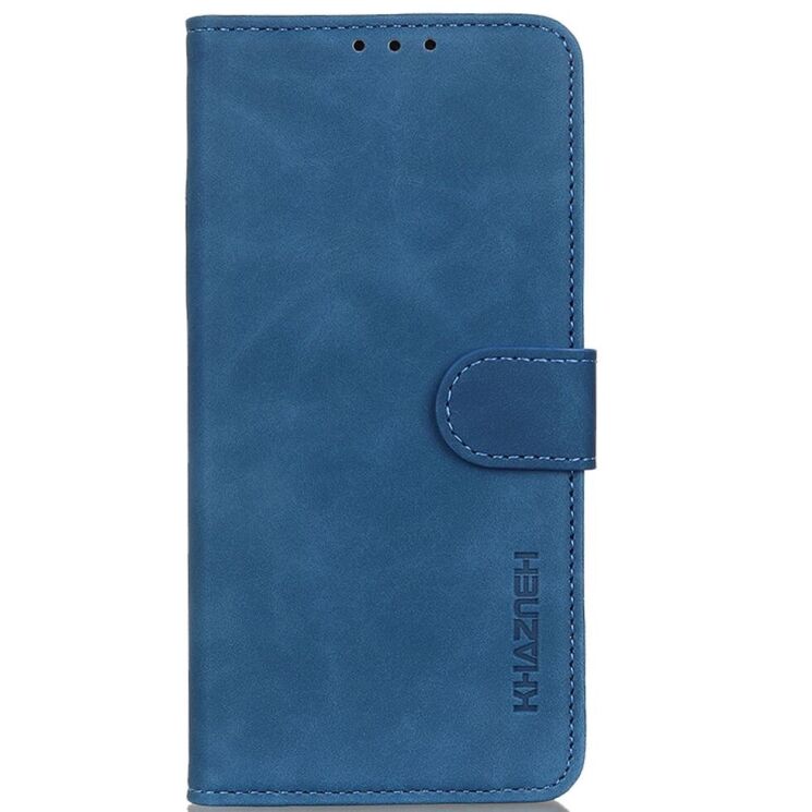 Чехол-книжка KHAZNEH Retro Wallet для Samsung Galaxy A06 (A065) - Blue: фото 4 из 8