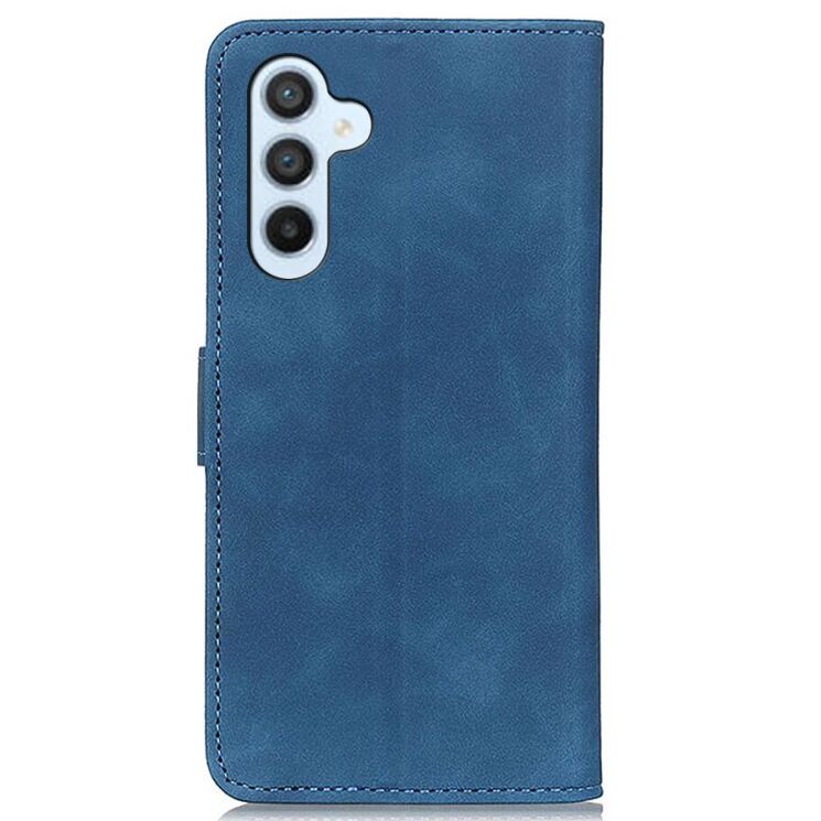 Чехол-книжка KHAZNEH Retro Wallet для Samsung Galaxy S25 FE (S731) - Blue: фото 4 из 7