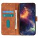 Чехол-книжка KHAZNEH Retro Wallet для Xiaomi Poco F6 Pro - Brown (354918Z). Фото 2 из 9