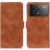 Чехол-книжка KHAZNEH Retro Wallet для Xiaomi Poco F6 Pro - Brown: фото 1 из 9