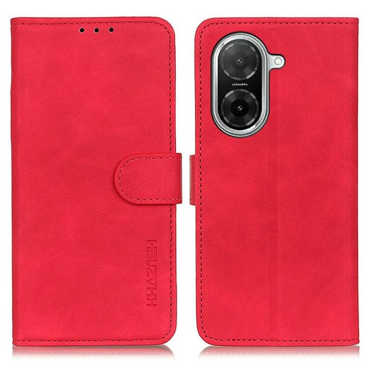 Чехол-книжка KHAZNEH Retro Wallet для Xiaomi Redmi A5 / Poco C71 - Red: фото 1 из 6