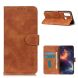 Чехол-книжка KHAZNEH Retro Wallet для ZTE Blade A7s - Brown (228315Z). Фото 1 из 10