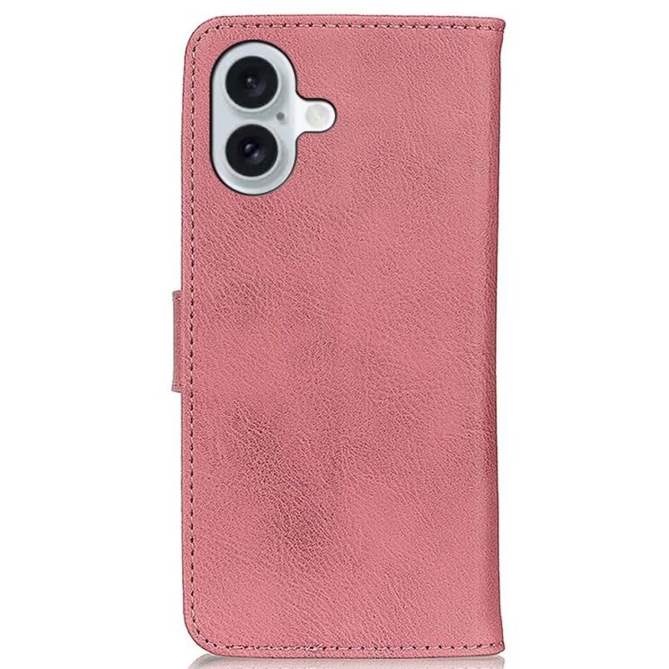 Чехол-книжка KHAZNEH Wallet Cover для Apple iPhone 16 Plus - Pink: фото 6 из 9