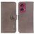 Чехол-книжка KHAZNEH Wallet Cover для Motorola Edge 50 Fusion - Khaki: фото 1 из 8