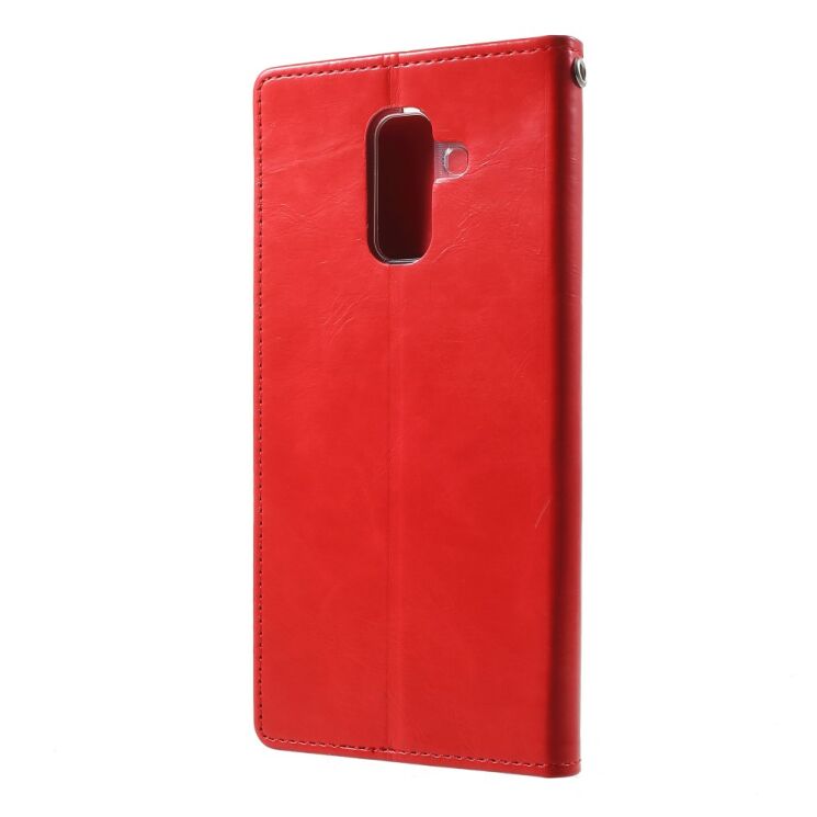Чехол-книжка MERCURY Classic Flip для Samsung Galaxy A6+ 2018 (A605) - Red: фото 3 из 7