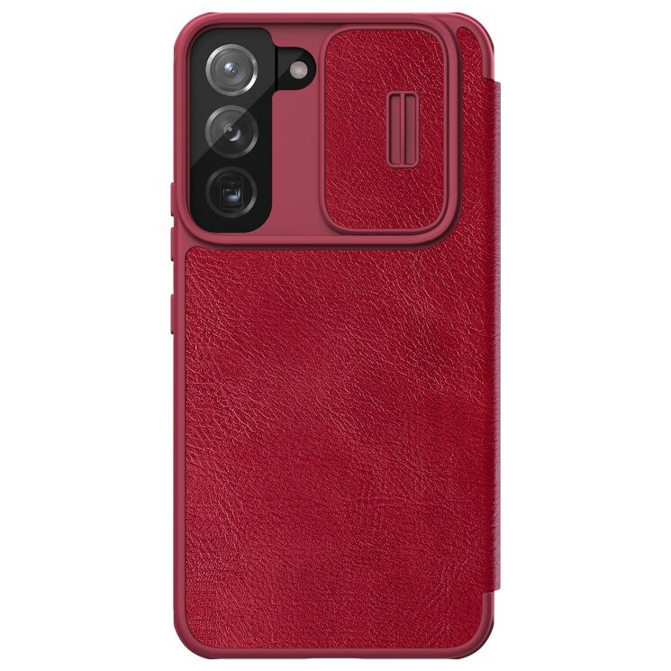 Чохол-книжка NILLKIN Qin Pro для Samsung Galaxy S22 Plus - Red: фото 2 з 19