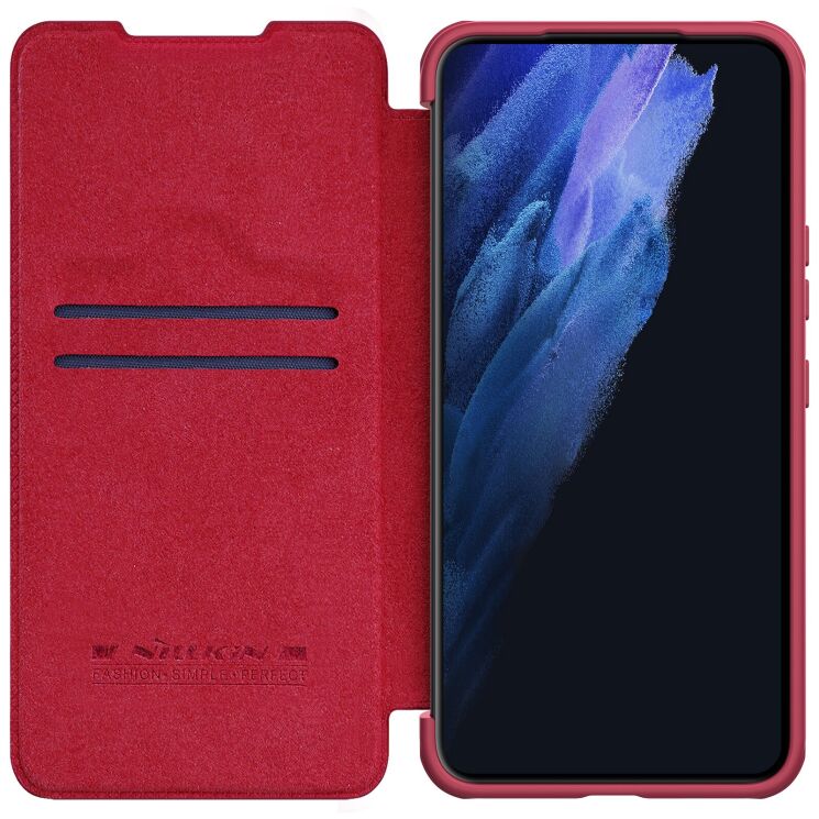 Чохол-книжка NILLKIN Qin Pro для Samsung Galaxy S22 Plus - Red: фото 5 з 19