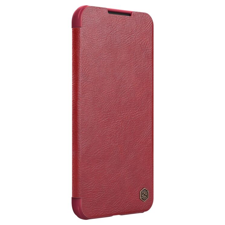 Чохол-книжка NILLKIN Qin Pro для Samsung Galaxy S22 Plus - Red: фото 3 з 19