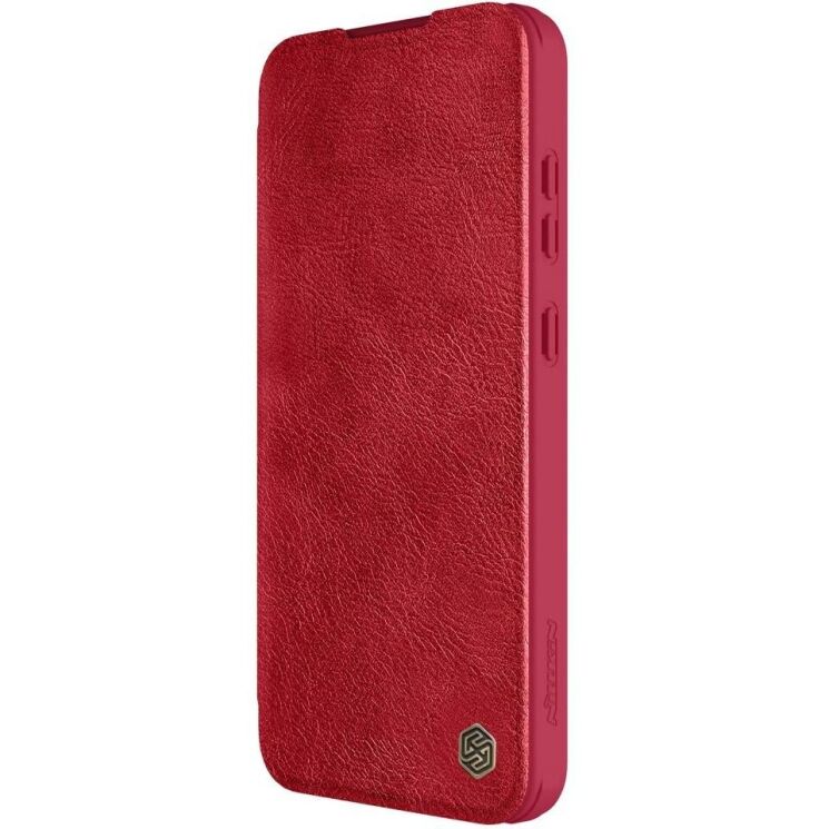Чехол-книжка NILLKIN Qin Pro для Samsung Galaxy S24 FE (S721) - Red: фото 4 из 15