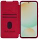 Чехол-книжка NILLKIN Qin Pro для Samsung Galaxy S24 FE (S721) - Red (367576R). Фото 5 из 15