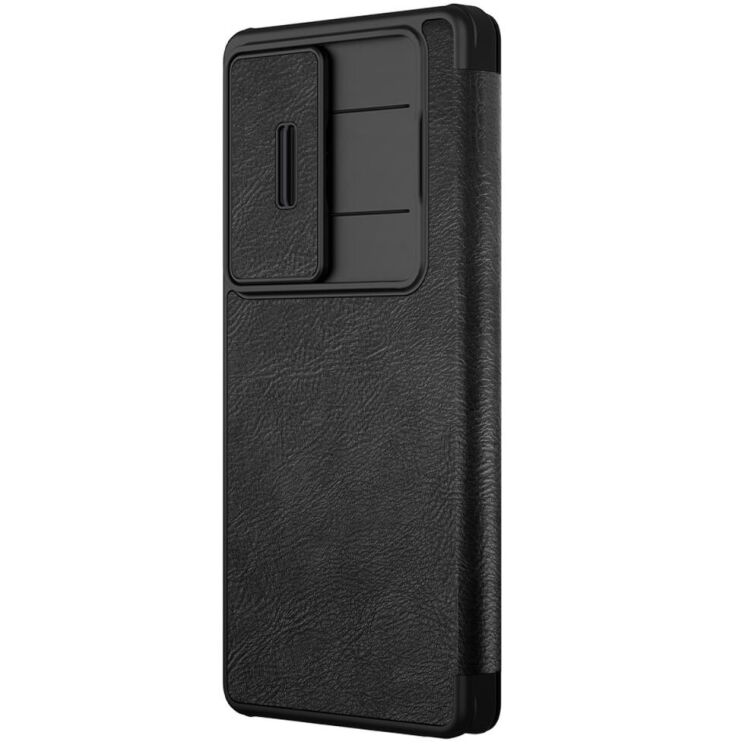 Чехол-книжка NILLKIN Qin Pro для Samsung Galaxy S25 Ultra (S938) - Black: фото 2 из 19