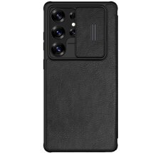 Чехол-книжка NILLKIN Qin Pro для Samsung Galaxy S25 Ultra (S938) - Black: фото 1 из 19
