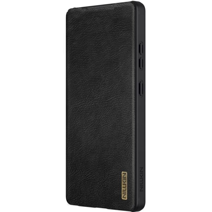 Чехол-книжка NILLKIN Qin Pro для Samsung Galaxy S25 Ultra (S938) - Black: фото 5 из 19