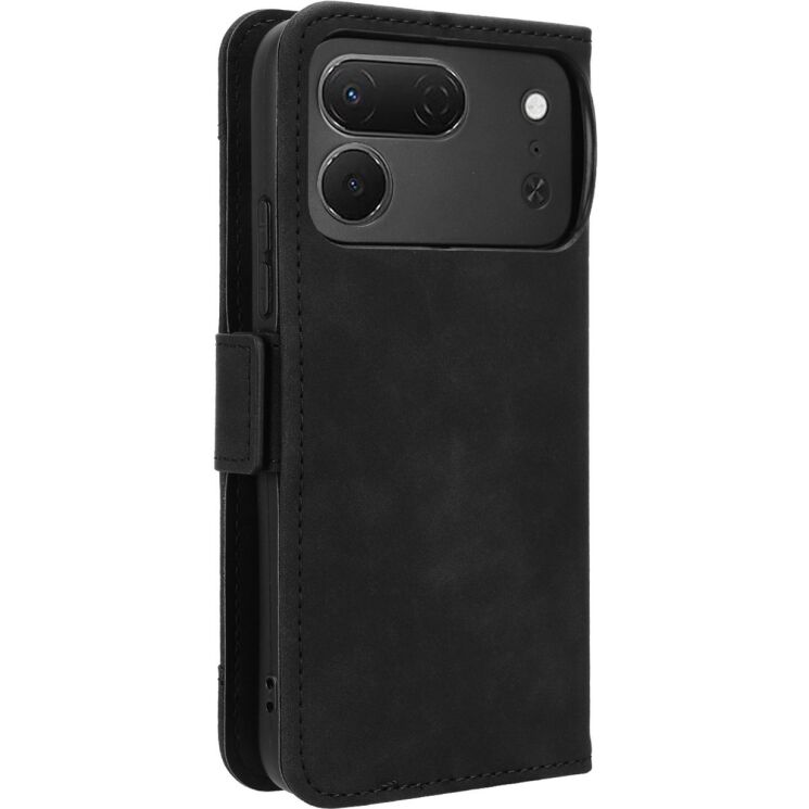 Чехол-книжка с карманами Deexe Wallet Stand для TECNO Spark 50 Pro - Black (269802B) Чехол-книжка с карманами Deexe Wallet Stand для TECNO Spark 50 Pro - Black: фото 7 из 8
