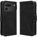 Чехол-книжка с карманами Deexe Wallet Stand для TECNO Spark 50 Pro - Black (269802B). Фото 1 из 8