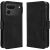 Чохол-книжка з кишеньками Deexe Wallet Stand для TECNO Spark 50 Pro - Black: фото 1 з 8