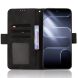 Чехол-книжка с карманами Deexe Wallet Stand для TECNO Spark 50 Pro - Black (269802B). Фото 5 из 8
