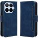 Чехол-книжка с карманами Deexe Wallet Stand для Xiaomi 17T Pro - Blue (422362L). Фото 1 из 16