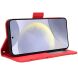 Чехол-книжка с кармашками Deexe Wallet Stand для Samsung Galaxy S26 FE - Red (412778R). Фото 6 из 15