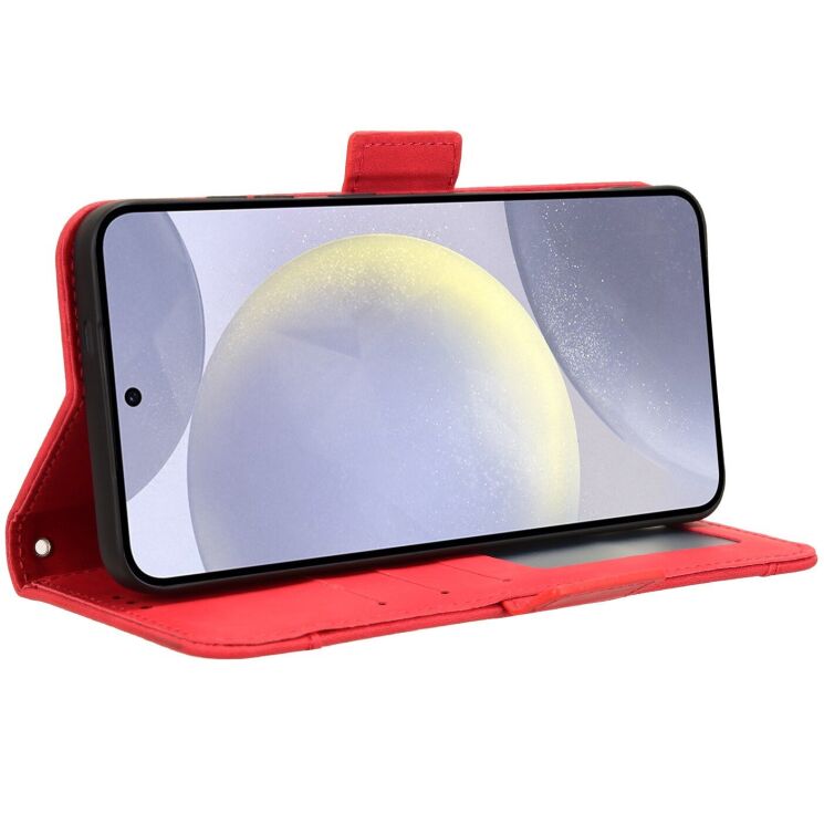 Чехол-книжка с кармашками Deexe Wallet Stand для Samsung Galaxy S26 FE - Red (412778R) Чехол-книжка с кармашками Deexe Wallet Stand для Samsung Galaxy S26 FE - Red: фото 6 из 15