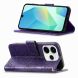 Чехол-книжка с рисунком UniCase Butterfly Pattern для OPPO Reno 15 - Dark Purple (405746DV). Фото 2 из 9