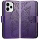 Чехол-книжка с рисунком UniCase Butterfly Pattern для OPPO Reno 15 - Dark Purple (405746DV). Фото 1 из 9
