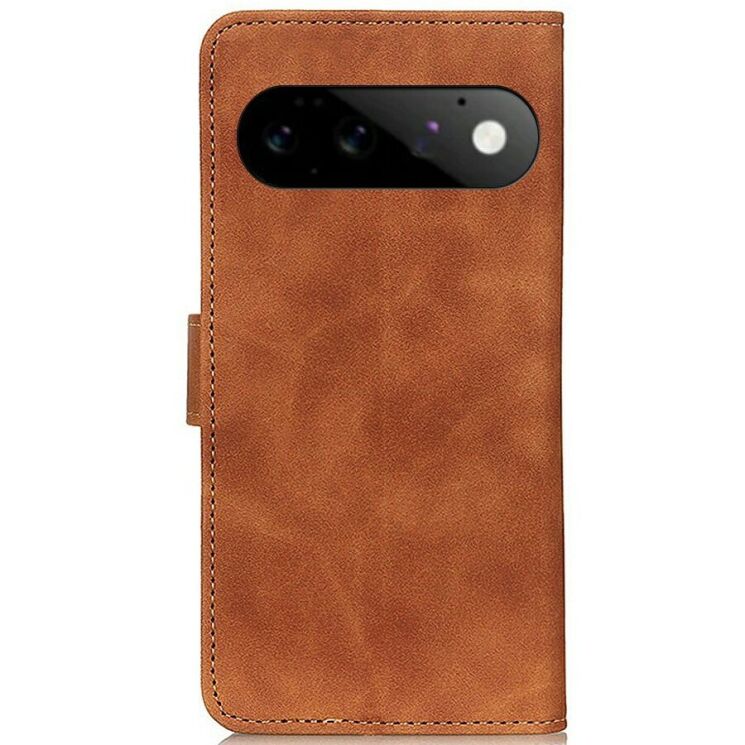 Чехол-книжка с застежкой KHAZNEH Retro Wallet для Google Pixel 11 / 11 Pro - Brown: фото 4 из 8