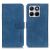 Чехол-книжка с застежкой KHAZNEH Retro Wallet для Motorola Edge 70 Fusion - Blue: фото 1 из 7