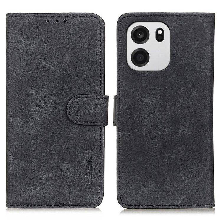 Чехол-книжка с застежкой KHAZNEH Retro Wallet для OnePlus Nord CE6 - Black (391601B) Чехол-книжка с застежкой KHAZNEH Retro Wallet для OnePlus Nord CE6 - Black: фото 1 из 10