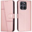 Чехол-книжка с застежкой UniCase Jet Cover для Motorola Edge 70 Pro - Rose Gold (412017RG)