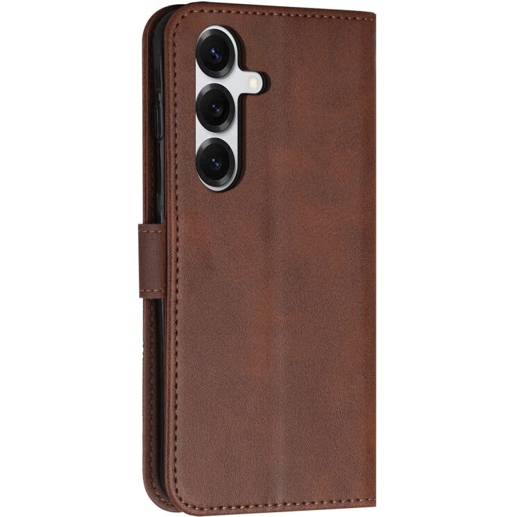 Чехол-книжка с застежкой UniCase Jet Cover для Samsung Galaxy S26 (S942) - Brown: фото 5 из 10