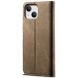 Чехол-книжка UniCase Jeans Wallet для Apple iPhone 15 - Khaki (329548K). Фото 5 из 7