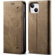 Чехол-книжка UniCase Jeans Wallet для Apple iPhone 15 - Khaki (329548K)