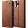 Чехол-книжка UniCase Jeans Wallet для Nothing Phone (1) - Coffee (307209C)